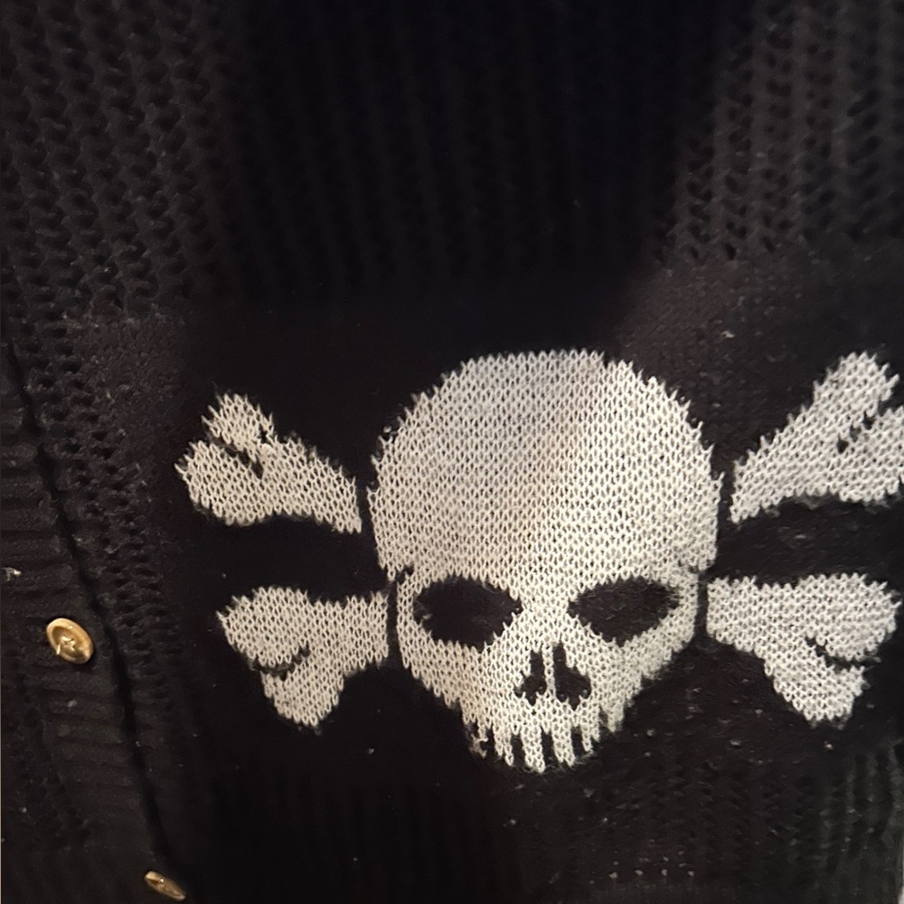Skull light cardigan